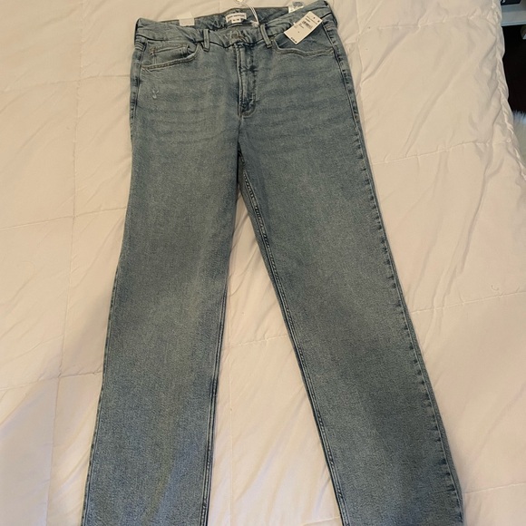 Good American straight icon stretch jeans 10 12 high rise - Picture 11 of 12